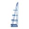 Vestil Vertical Bar Rack 39-1/4"W x 24"L x 84-1/2"H Blue Painted Steel VBR-9 - alternate 4